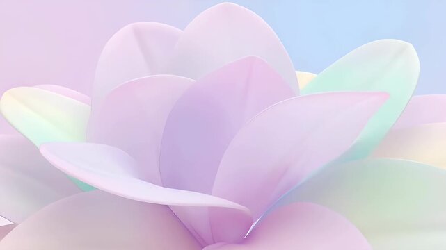 Pastel botanical flower abstract background with soft pulse light and delicate floral petal design, dreamy gradient bloom in gentle pastel hue, clean SEO friendly artwork
