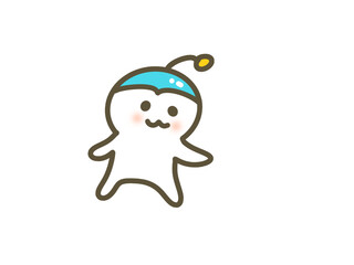 Obraz premium かわいいロボットキャラ