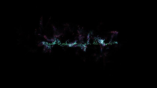 abstract colorful background. technology motion 