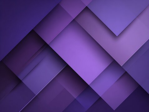 Abstract Geometric Purple Layers Background.