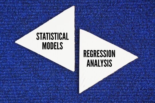 Paper with word statistical models and regression analysis. What are the two categories of quantitative models? mathematical and statistical techniques to evaluate relationships between variables