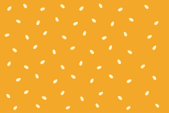 Sesame seed bun pattern background