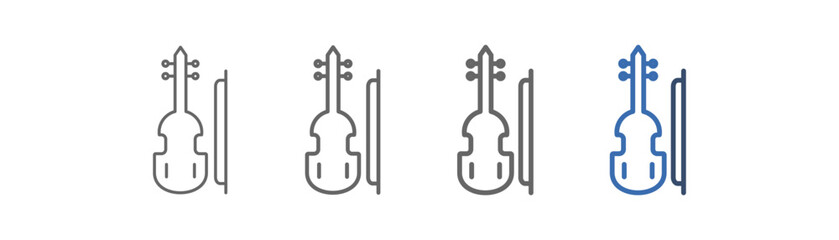  outline icon set classical music with classical music design © berkah icon