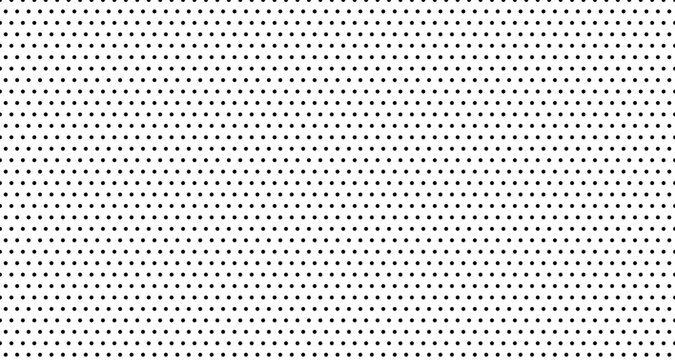 Black dots on white background, pattern