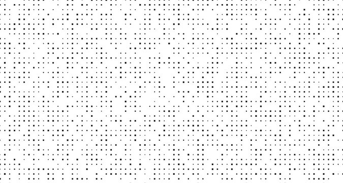 Minimalist black dot pattern on white background
