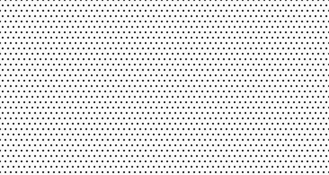 Small black dot pattern, white background