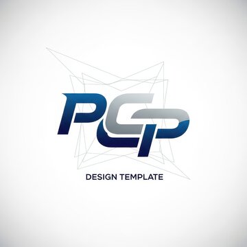 Modern PCP Design Template with Blue and Gray Colors.