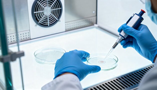 microscopic fertilization, IVF Treatment concept