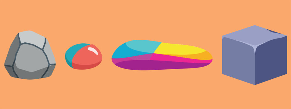 Geometric Shapes and Objects