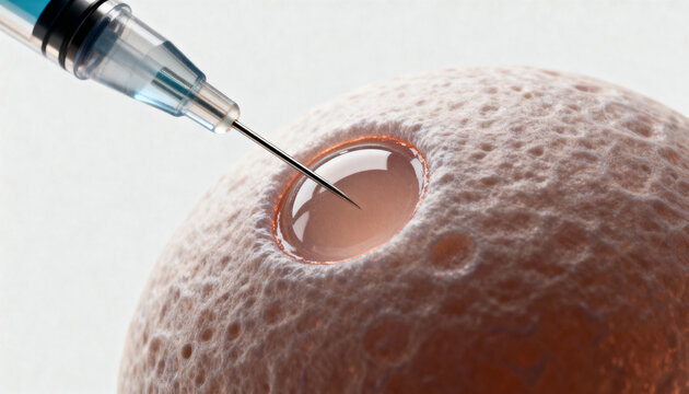 microscopic fertilization, IVF Treatment concept