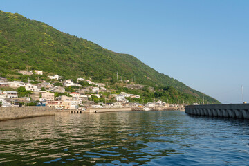 山口県祝島の集落 © KEN'S PHOTO