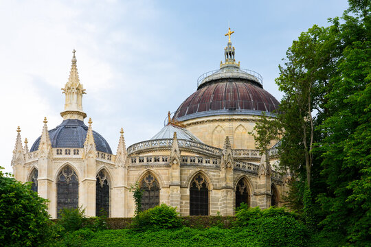 The magnificent Royal Chapel of Dreux, the necropolis of the House of Orleans in Eure-et-Loir, France