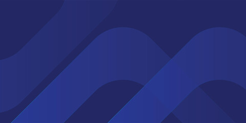 Obraz premium Abstract blue background. Modern simple blue geometric design. Minimal shapes. Suit for booklet, brochure, banner, poster, website, flyer, cover, corporate, backdrop. Vector illustration