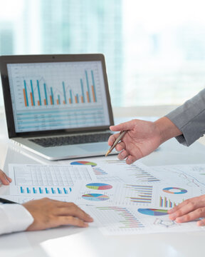 Financial advisor 0r Financial Planner are prepare a financial plan for the client. Personal financial planning services concept.