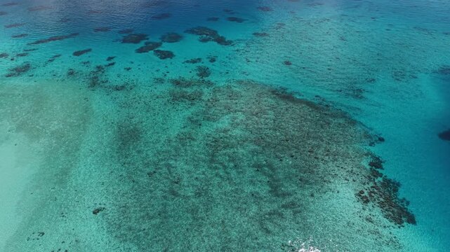 beautiful sea in blue 