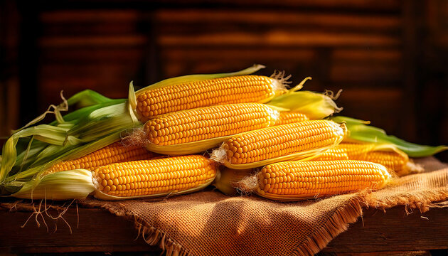 corn is in the warehouse