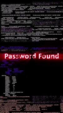 Background concept for programming coding web development. virtual space. camera moves through the text. Abstract technology programming code. Computer script software of business processes