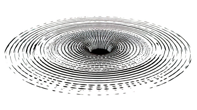 expanding. Concentric circular ripples expanding outward on a water surface, minimalist pattern. public awareness campaigns.
