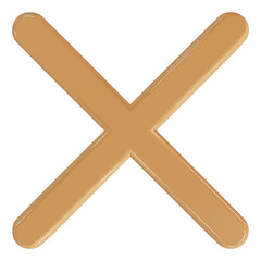Obraz premium Capital letter X symbol representing close delete cancel or unknown in user interfaces and mathematics