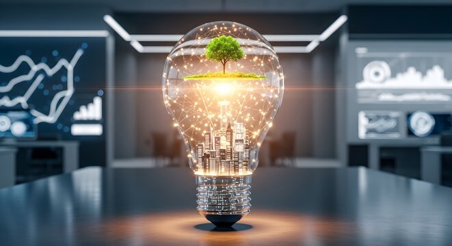 Innovation and Idea Generation Concept
Bright Business Thinking and Creativity
Digital Innovation with a Lightbulb Vision
Future Technology and Creative Strategy
Smart Ideas for Business Growth
Creati