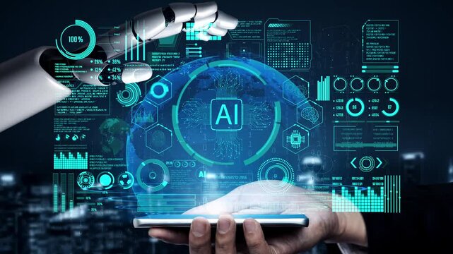 AI Assistant Brain Processor with LLM Technology, Big Data, Machine Learning, Generative AI for Business Support, Future Agentic AI Technology and Artificial Intelligence Prompt Engineering. Thunk