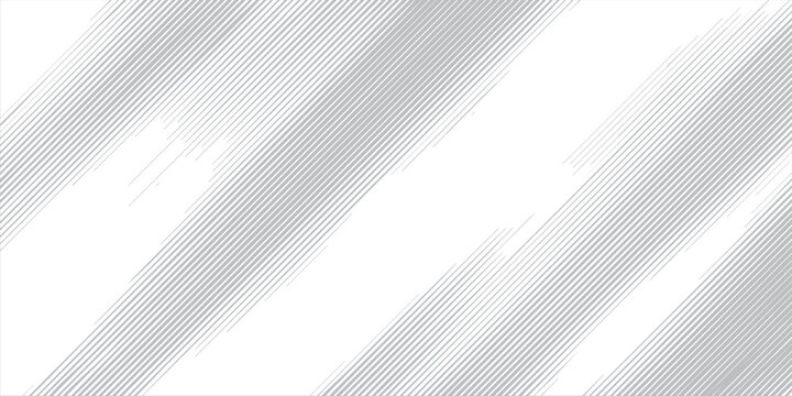 Minimalist grey background with abstract diagonal line pattern and white space.