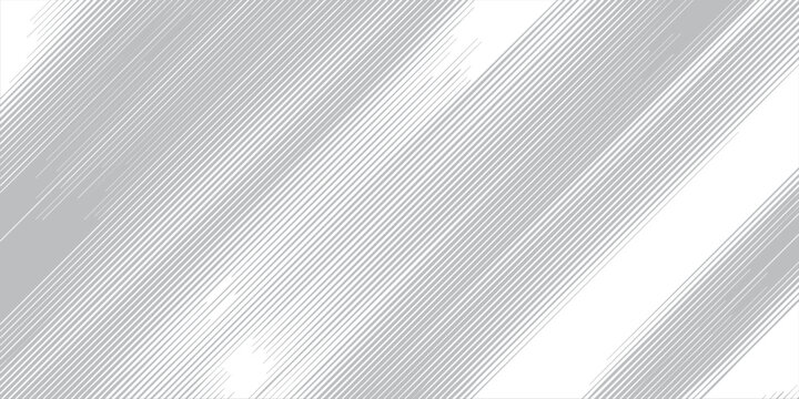 Modern grey linear diagonal banner for website background and header design.