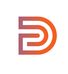 Fototapeta premium D Shap Icon