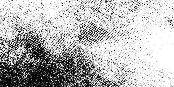 Abstract halftone background . Grunge halftone background Vector, black and white error glitch art design grunge background Dot pop art comic sport style vector .