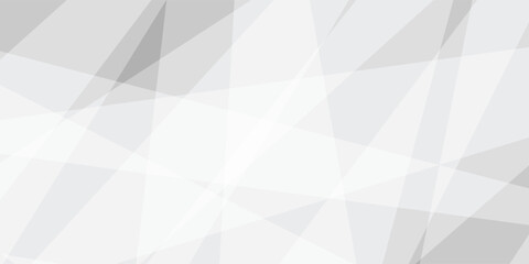 Fototapeta premium Abstract white and gray triangle geometric paper texture design this design are uses for style concept for banner, flyer, card, or brochure cover etc and quality full shape design .