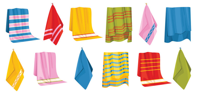 hanging towels aur bathroom textiles
