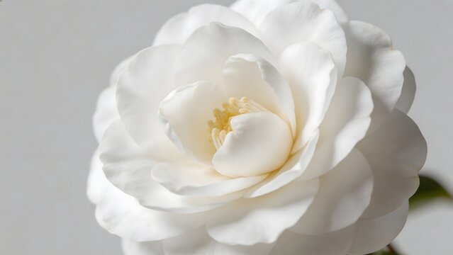 Closeup of a white flower