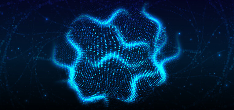 Abstract futuristic background featuring.