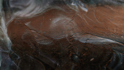 Fototapeta premium Abstract Flowing Texture with Marble-Like Structure and Soft Light
