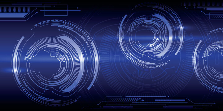 Abstract background with modern high-tech circuit board connection system line design. Futuristic vector concept for presentation, website, and cover. VOL. 9