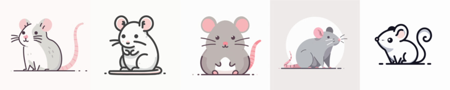 Rats Vector Illustration