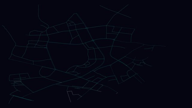 Tongling, China, City Infrastructure Expansion Animation, Urban Visualization Technology