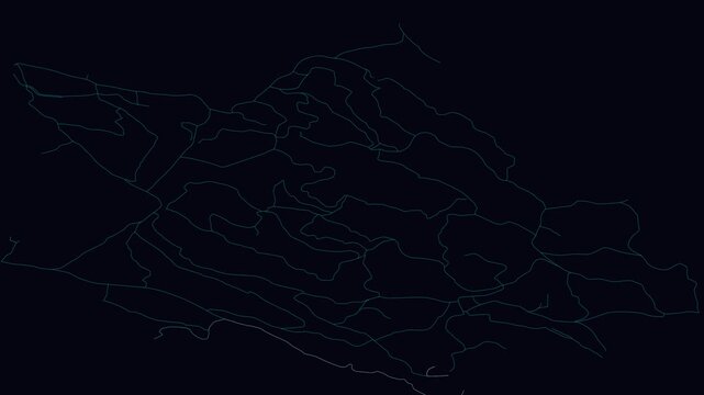 Kalleli, India, City Infrastructure Expansion Animation, Urban Visualization Technology