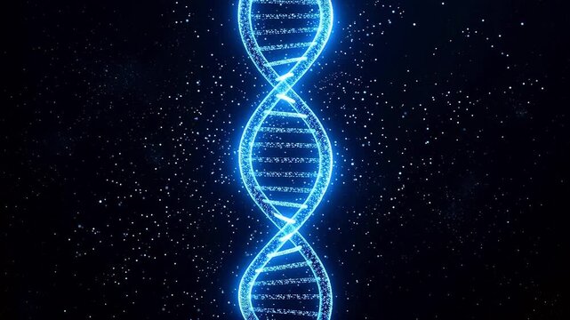 DNA double helix structure emphasizing healthcare innovation and patient well-being