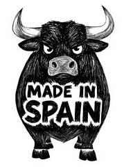 Garabatos toro MADE IN SPAIN.