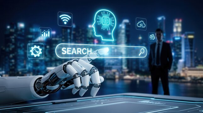 AI search technology enhances information discovery through intent understanding and personalized results.