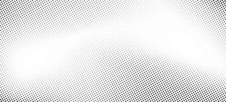 Halftone faded gradient texture. Grunge halftone grit background. White and black sand noise wallpaper. Retro pixilated vector backdrop. vector Eps10