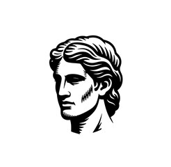 Line drawing of historic Roman columns sculptur and landmarks  Set of decorative architectural elements, including ornate columns and balusters, in a classic style, isolated on a white background.   © Maria
