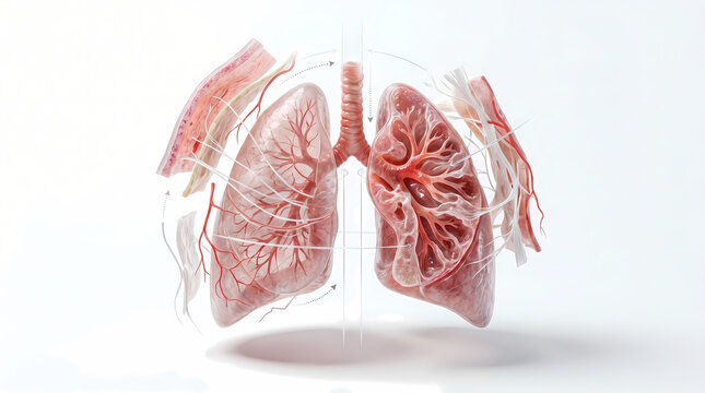 Anatomy Of The Human Lungs