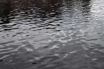 Gentle ripples on river water © Francesca Leslie