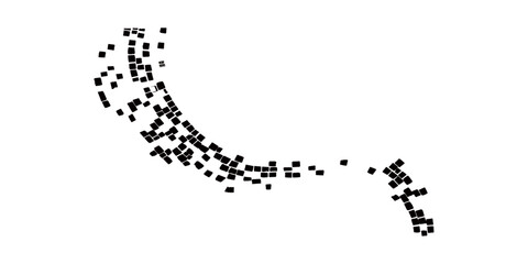 An abstract depiction of a constellation of dots, creating a minimalist and modern design. © nur