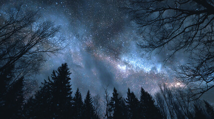 Fototapeta premium une nuit vraiment étoilée 