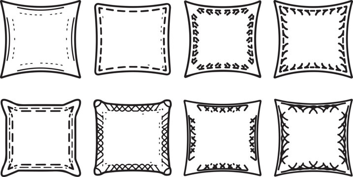 Vector seamless pattern with stylized bow ties black white Vector