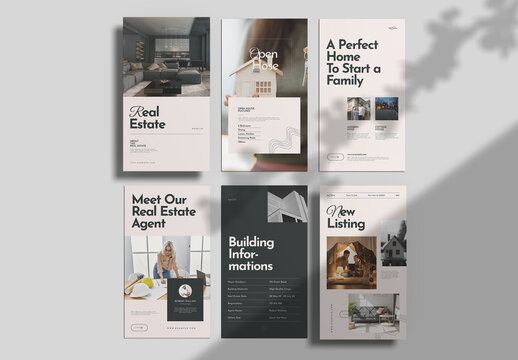 Real Estate Social Media Story Layout