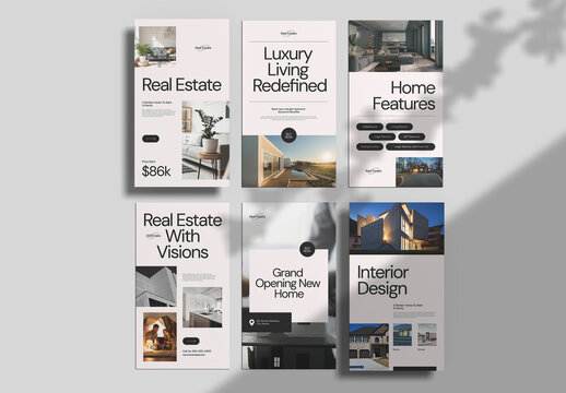 Real Estate Social Media Story Layout